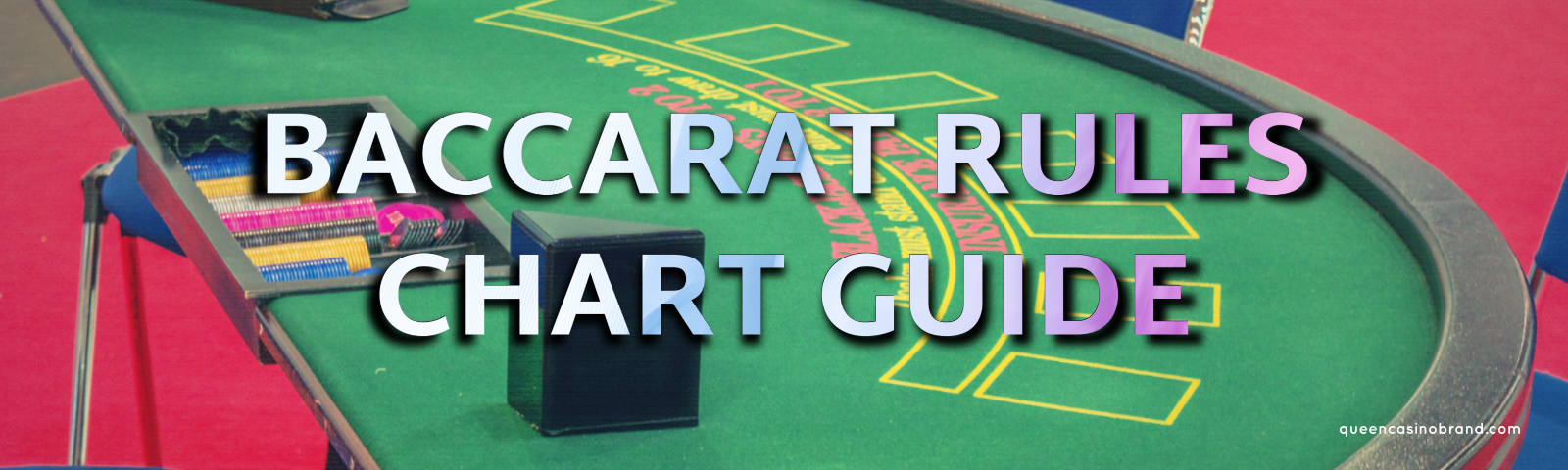 Baccarat Rules Chart Guide - Queen Casino Brand