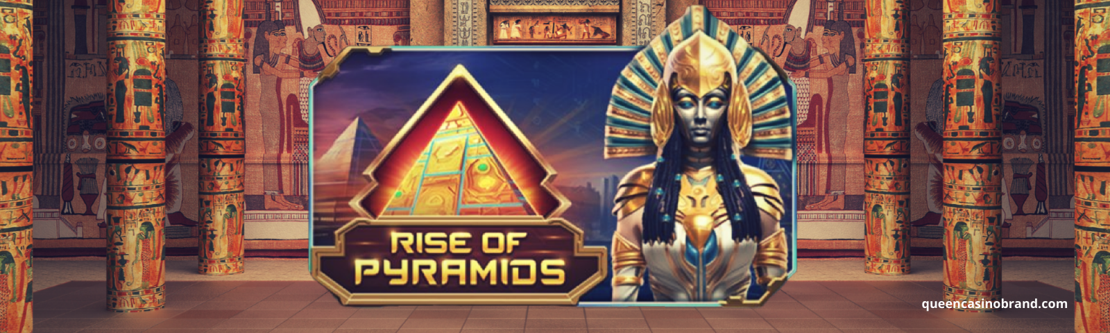 Rise of Pyramids Online Slot | Queen Casino Brand